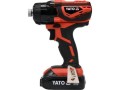 Yato YT-82800 wkrętak zasilany/zakrętark udarowy 3000 RPM Czarny, Matowy - 2420206