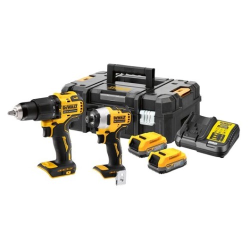 DeWALT DCK2062E2T-QW zestaw combo elektronarzędzi Bateria - 2420223
