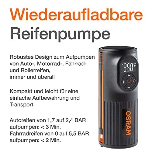 Kompresor do pompowania opon OSRAM TYRE INFLATE 2000 - 2370943