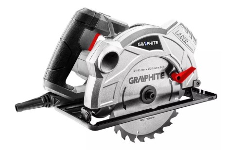 Pilarka tarczowa 1500W Graphite tarcza 185 mm - 2420430