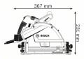 Bosch 0 601 675 001 przenośna pilarka tarczowa 16,5 cm 6250 RPM 1400 W - 2420473