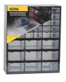 Stanley 1-93-981 pudełko na narzędzia Małe pudełko z częściami Plastik Czarny, Przezroczysty - 2152509