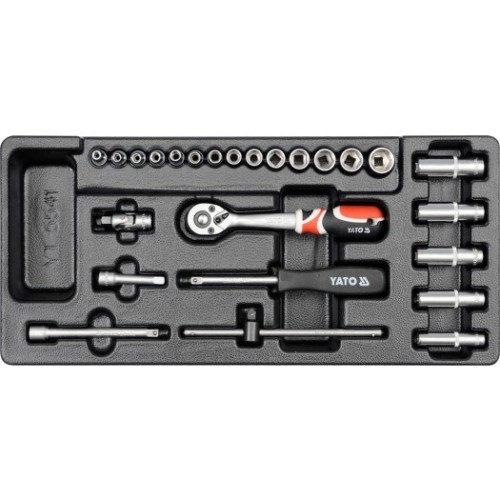 YT.WKŁAD. DO SZUF.ZESTAW NARZ.1/4" 25cz. - 2251550
