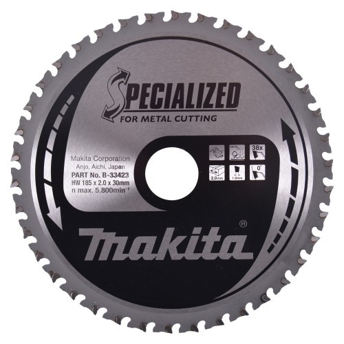 Piła spiekowa do metalu Specialized 185*30 38Z - 2420748