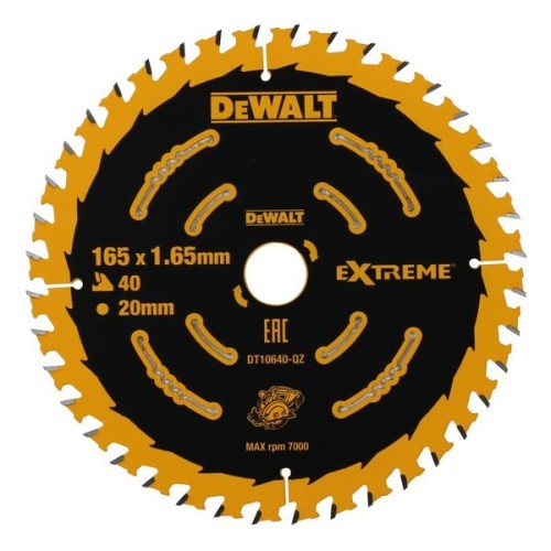 DeWALT DT10640-QZ ostrze do piły tarczowej 16,5 cm 1 szt. - 2153046
