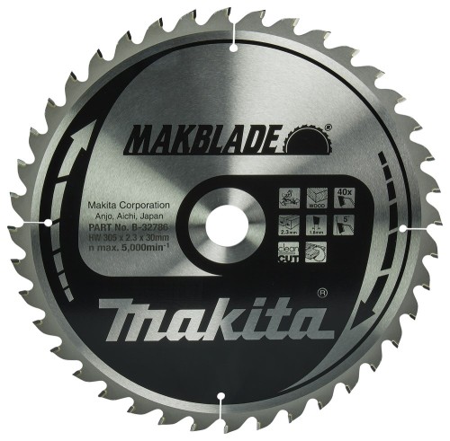 MAKITA PIŁA TARCZOWA  305x30x40z MAKBLADE DREWNO - 2406142