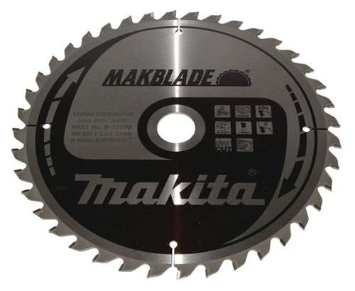 MAKITA PIŁA TARCZOWA  260x30x40z MAKBLADE DREWNO - 2281205