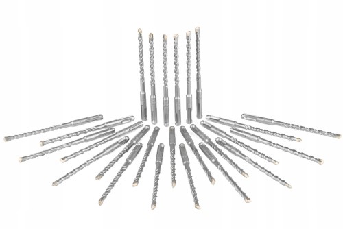 wiertła sds plus 6x160 25 szt - 2316749