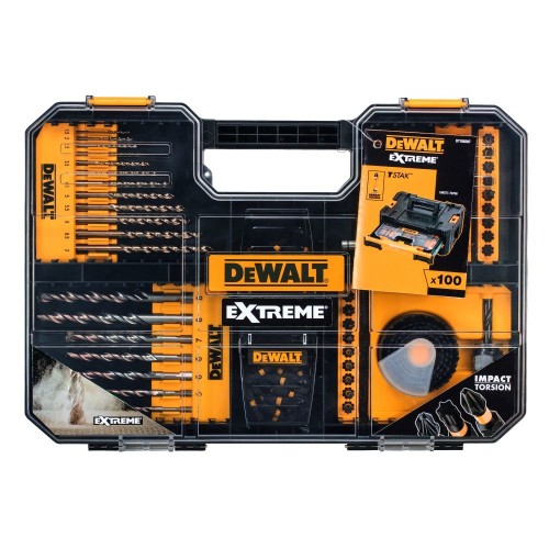 Zestaw wierteł DeWalt Extreme DT70620T-QZ (100 szt.) - 1919887