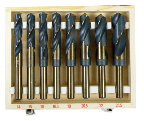 WIERTŁO KOBALT KPL. 8szt. 14-25,5/mm SILVER - 2251645