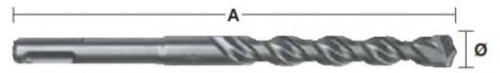 MILWAUKEE WIERTŁO SDS PLUS  18x 250mm  M2 - 2420802