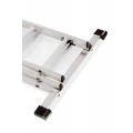 AWTOOLS drabina aluminiowa BASIC 3x6 STOPNI 150kg - 2420828