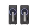 GENESIS Helium 100 BT RGB zestaw głośników 10 W PC/Laptop Czarny, Srebrny 2.0 kan. Bluetooth - 2421893