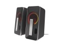 GENESIS Helium 100 BT RGB zestaw głośników 10 W PC/Laptop Czarny, Srebrny 2.0 kan. Bluetooth - 1065032
