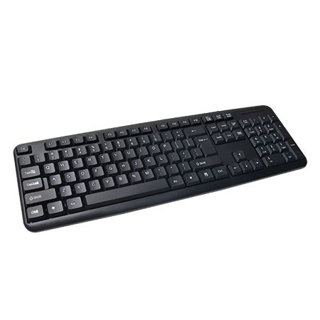Klawiatura przewodowa VAKOSS TK-103PK USB czarna - 2421967