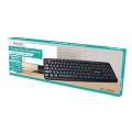 Klawiatura przewodowa VAKOSS TK-103PK USB czarna - 2421968