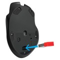Mysz bezprzewodowa Defender THUNDER GM-213 optyczna 1600dpi czarna RGB AKUMULATOR 8 przycisków Gaming - 2422111