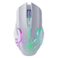 Mysz bezprzewodowa Defender KATANA GM-511 optyczna 3200dpi biała RGB AKUMULATOR 7 przycisków Gaming bezklikowa silent - 2422123
