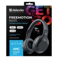 Słuchawki z mikrofonem Defender FREEMOTION B695 bezprzewodowe Bluetooth podświetlane ANC aktywna redukcja szumów - 2422177