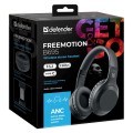 Słuchawki z mikrofonem Defender FREEMOTION B695 bezprzewodowe Bluetooth podświetlane ANC aktywna redukcja szumów - 2422178