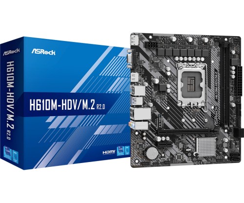 Płyta główna ASRock H610M-HDV/M.2 R2.0 - 2167699