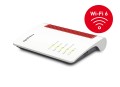 FRITZ!Box 7530 AX router bezprzewodowy Gigabit Ethernet Dual-band (2.4 GHz/5 GHz) Szary, Czerwony, Biały - 2422689