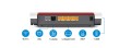 FRITZ!Box 7530 AX router bezprzewodowy Gigabit Ethernet Dual-band (2.4 GHz/5 GHz) Szary, Czerwony, Biały - 2422690