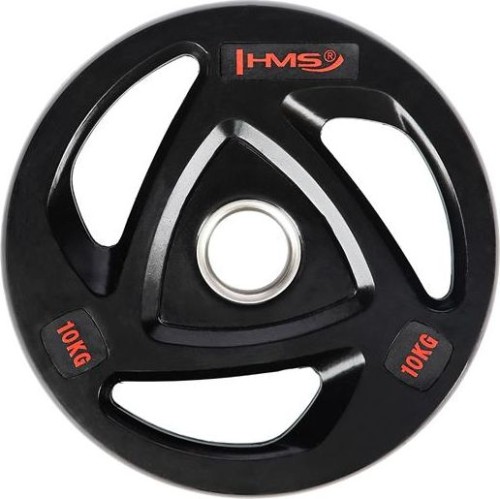 Talerz olimpijski ogumowany 10 kg HMS TOX10 - 2422780