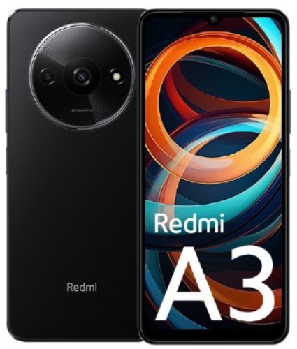 Xiaomi Redmi A3 3/64GB Midnight Black DS, czarny - smartfon - 2263915