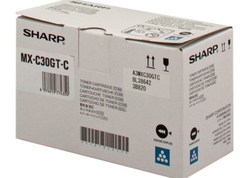 Sharp MXC30GTC kaseta z tonerem 1 szt. Oryginalny Cyjan - 2238277