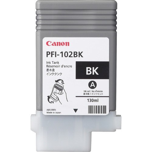 Canon PFI-102BK nabój z tuszem Oryginalny Czarny - 2203779