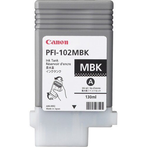 Canon PFI-102MBK nabój z tuszem Oryginalny Czarny matowy - 2264327