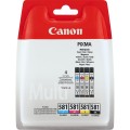 Canon CLI-581 Multipack nabój z tuszem Oryginalny Czarny, Cyjan, Purpurowy, Żółty - 2424201