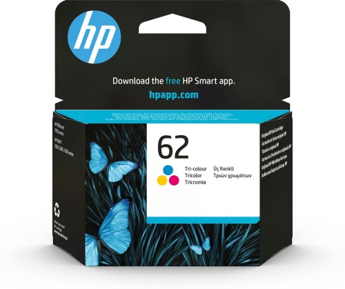 HP 62 oryginalny wkład atramentowy trójkolorowy - 2095214