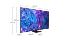 Samsung Q70D QE85Q70DAT 2,16 m (85") 4K Ultra HD Smart TV Wi-Fi Czarny - 2346287