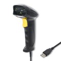 Czytnik kodów kreskowych Qoltec laserowy 1D | USB | Czarny - 1132395
