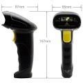 Czytnik kodów kreskowych Qoltec laserowy 1D | USB | Czarny - 2424715