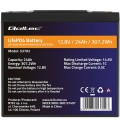 Akumulator LiFePO4 Qoltec Litowo-Żelazowo-Fosforanowy | 12.8V | 24Ah | 307.2Wh | BMS - 2425078