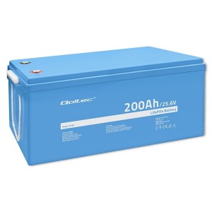 Akumulator LiFePO4 Qoltec Litowo-Żelazowo-Fosforanowy | 25.6V | 200Ah | BMS