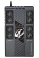 Zasilacz awaryjny UPS Power Walker Line-Interactive 1000VA MS 8x FR, RJ45 In/Out, USB HID, USB Ładowarka - 2425125