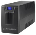 Zasilacz awaryjny UPS Power Walker Line-Interactive 600VA SCL 2x Schuko 230V RJ11/45 In/Out USB LCD - 2325553