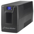 Zasilacz awaryjny UPS Power Walker Line-Interactive 600VA SCL 2x Schuko 230V RJ11/45 In/Out USB LCD - 1136299