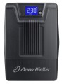 Zasilacz awaryjny UPS Power Walker Line-Interactive 600VA SCL 2x Schuko 230V RJ11/45 In/Out USB LCD - 2425129