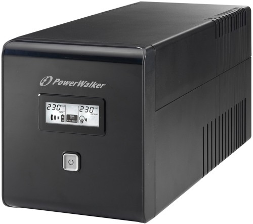 Zasilacz awaryjny UPS Power Walker Line-Interactive 1000VA 2xSCHUKO+2xIEC RJ USB LCD - 2414395