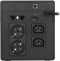 Zasilacz awaryjny UPS Power Walker Line-Interactive 1000VA 2xSCHUKO+2xIEC RJ USB LCD - 1136601