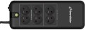 Zasilacz awaryjny UPS Power Walker Off-Line 600VA 4X PL + 2XPL OUT (LISTWA ZAS) - 2425160