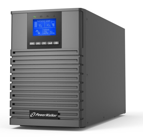 Zasilacz awaryjny UPS Power Walker On-Line 1/1 Fazy 1500VA, ICT IoT PF1 USB/RS232, 4x IEC C13, C14 EPO, wolnostojący - 2325570