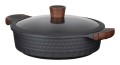 Resto Kitchenware 93506 garnek 4,4 l Okrągły Czarny, Drewno - 2425640