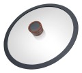 Resto Kitchenware 93506 garnek 4,4 l Okrągły Czarny, Drewno - 2425650