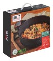 Resto Kitchenware 93506 garnek 4,4 l Okrągły Czarny, Drewno - 2425651